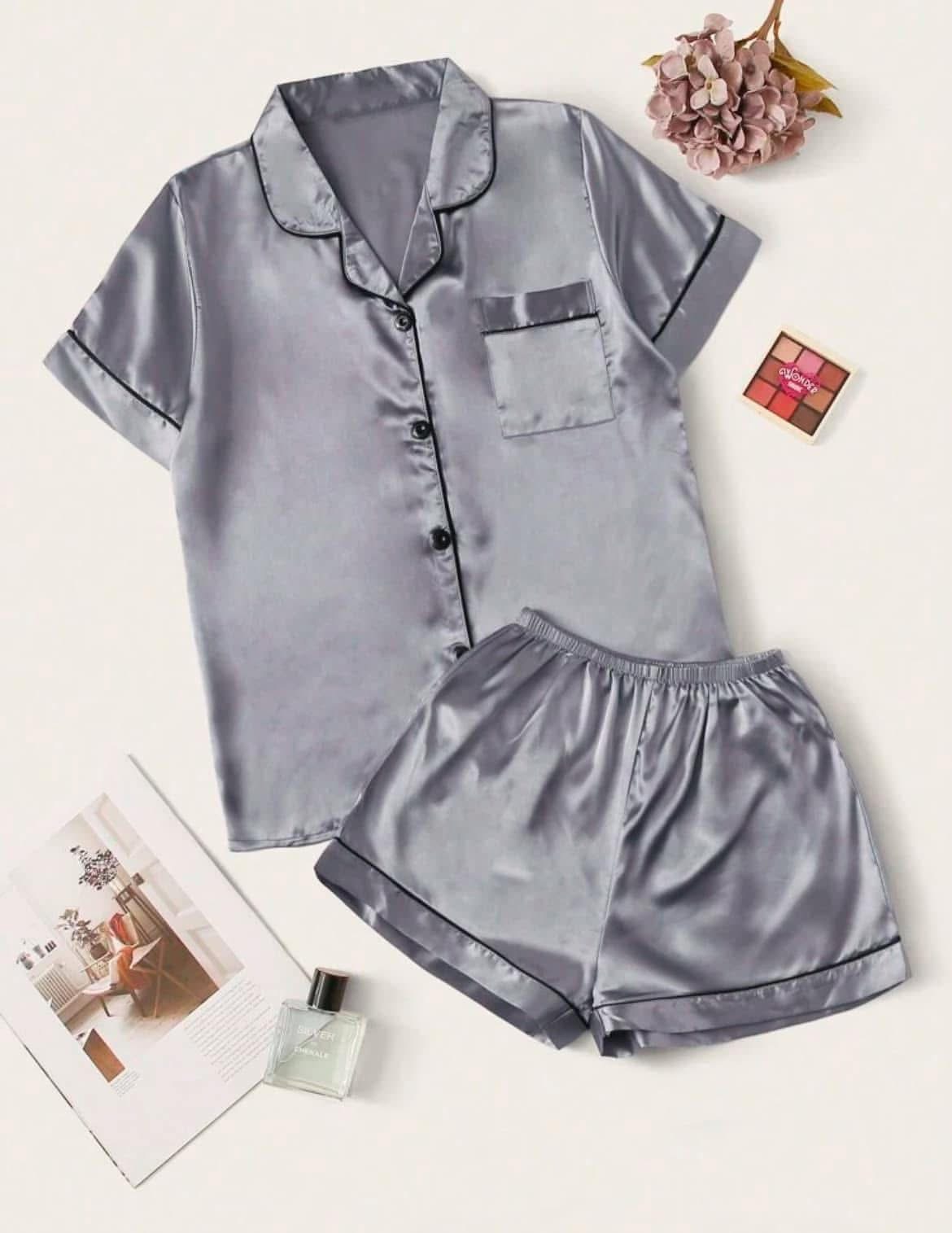 Satin PJ set