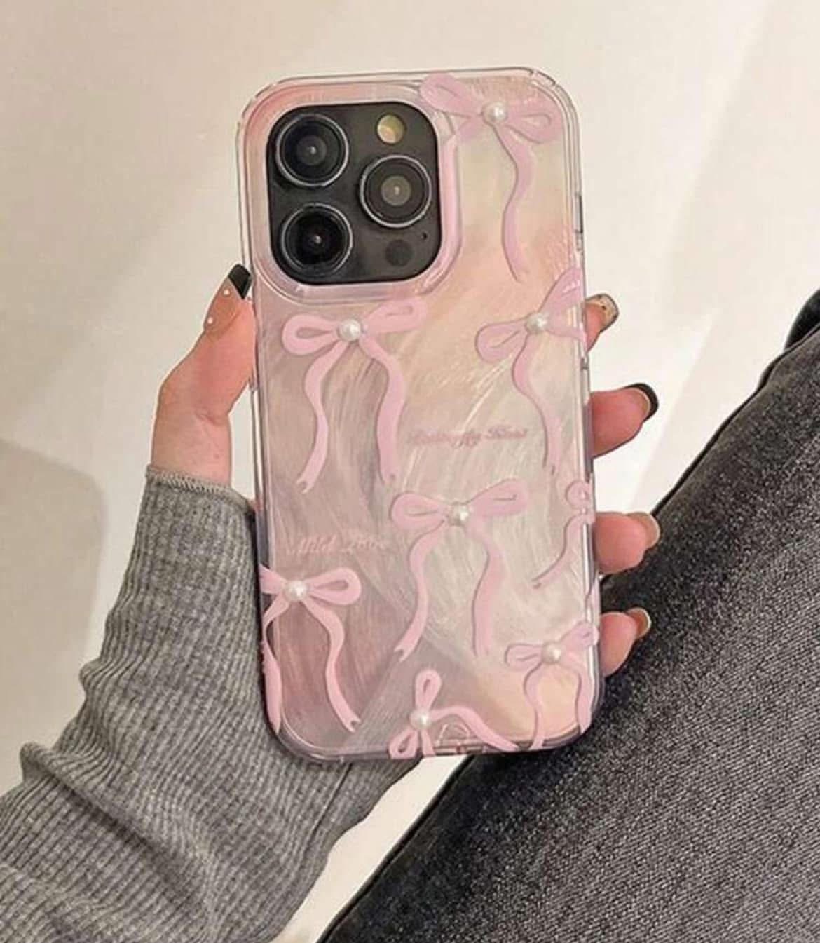 Feather Texture Solid Color Simple Fashion Phone Case