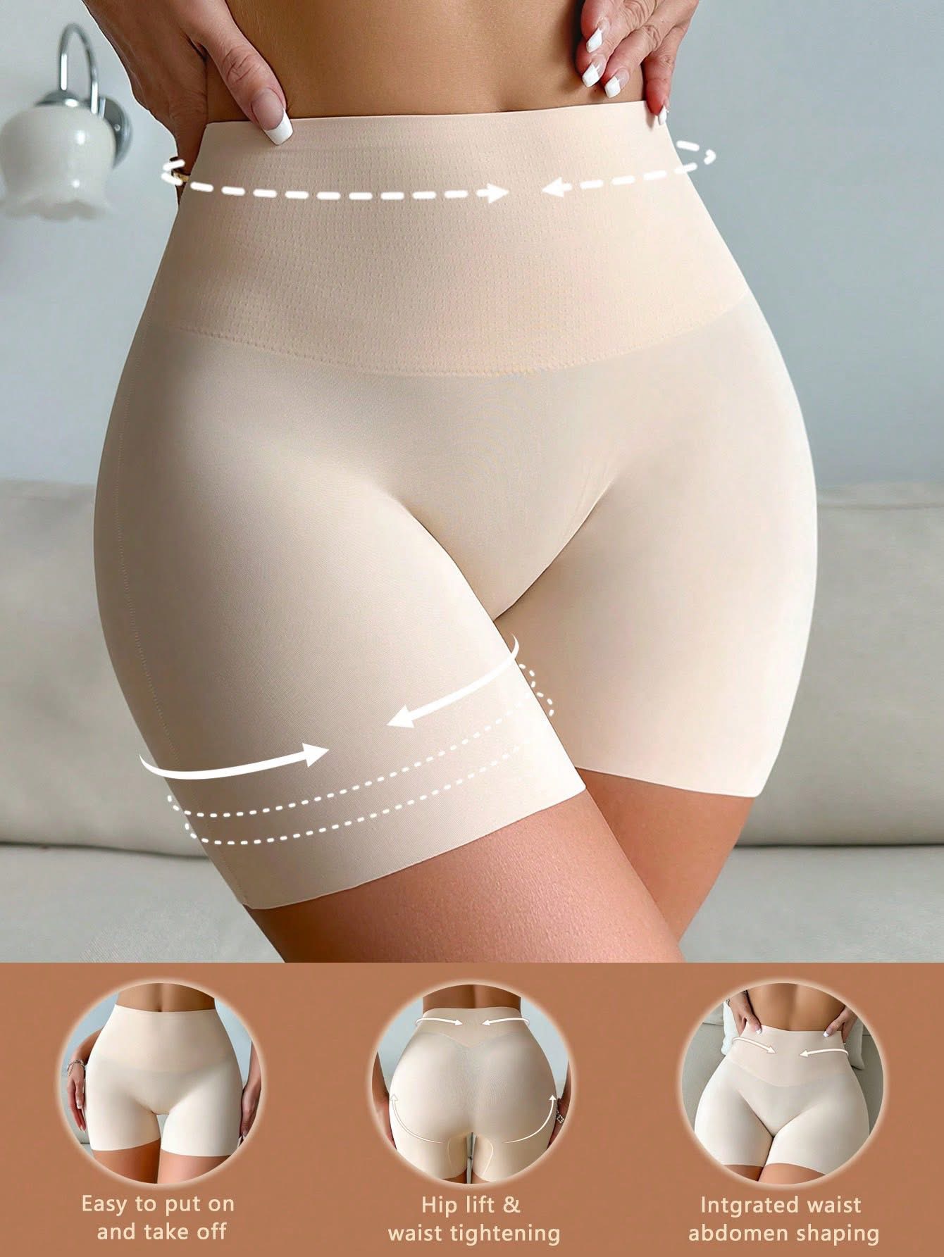 Women's Solid Color Shapewear Shorts
