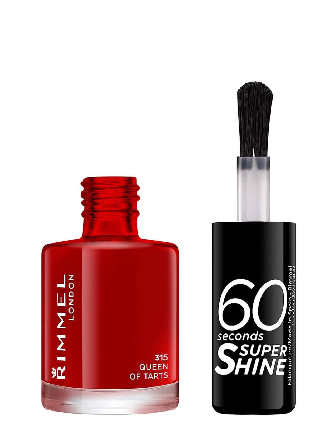 Rimmel 60 Sec Rg Queen Of Tarts#315- Red