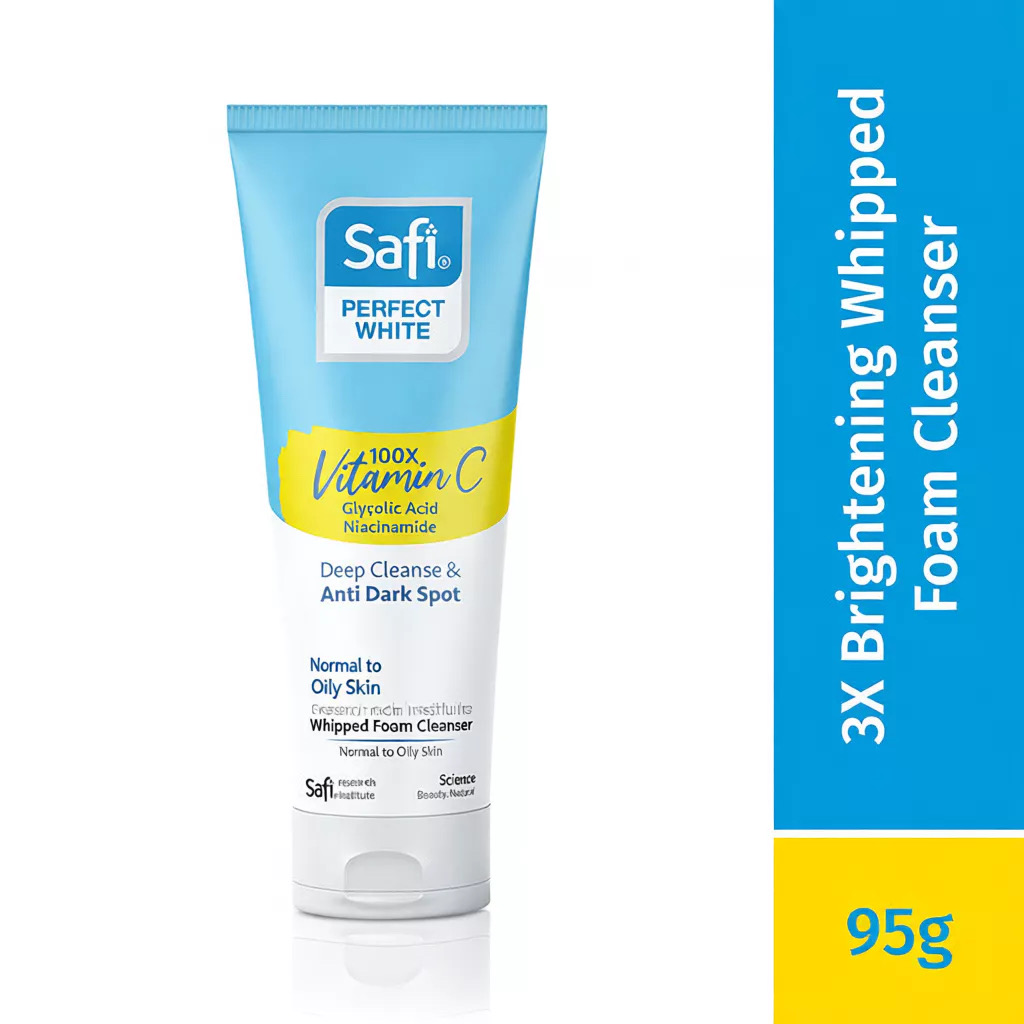 Safi Perfect White Whipped Foam Cleanser 3X Brightening