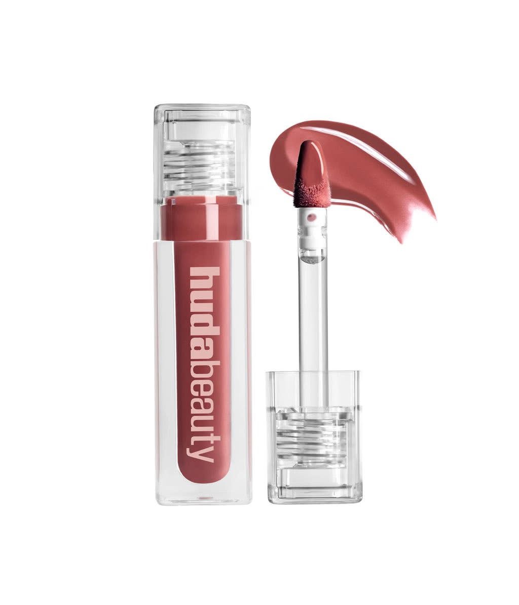 Huda Beauty faux filler extra shine lip gloss