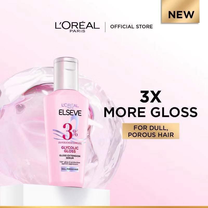 L'Oréal Paris Elseve Glycolic Gloss Leave-In Serum