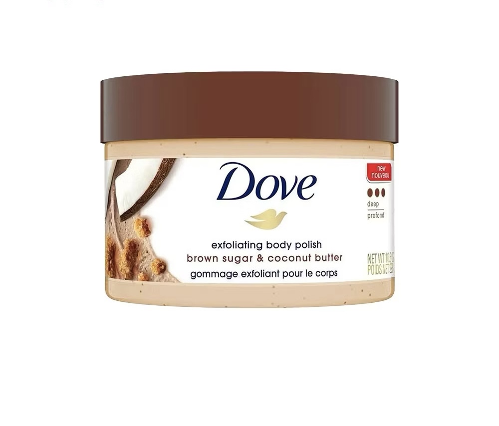 Dove Body Scrub Brown Sugar & Coconut Butter Creamy Scrub