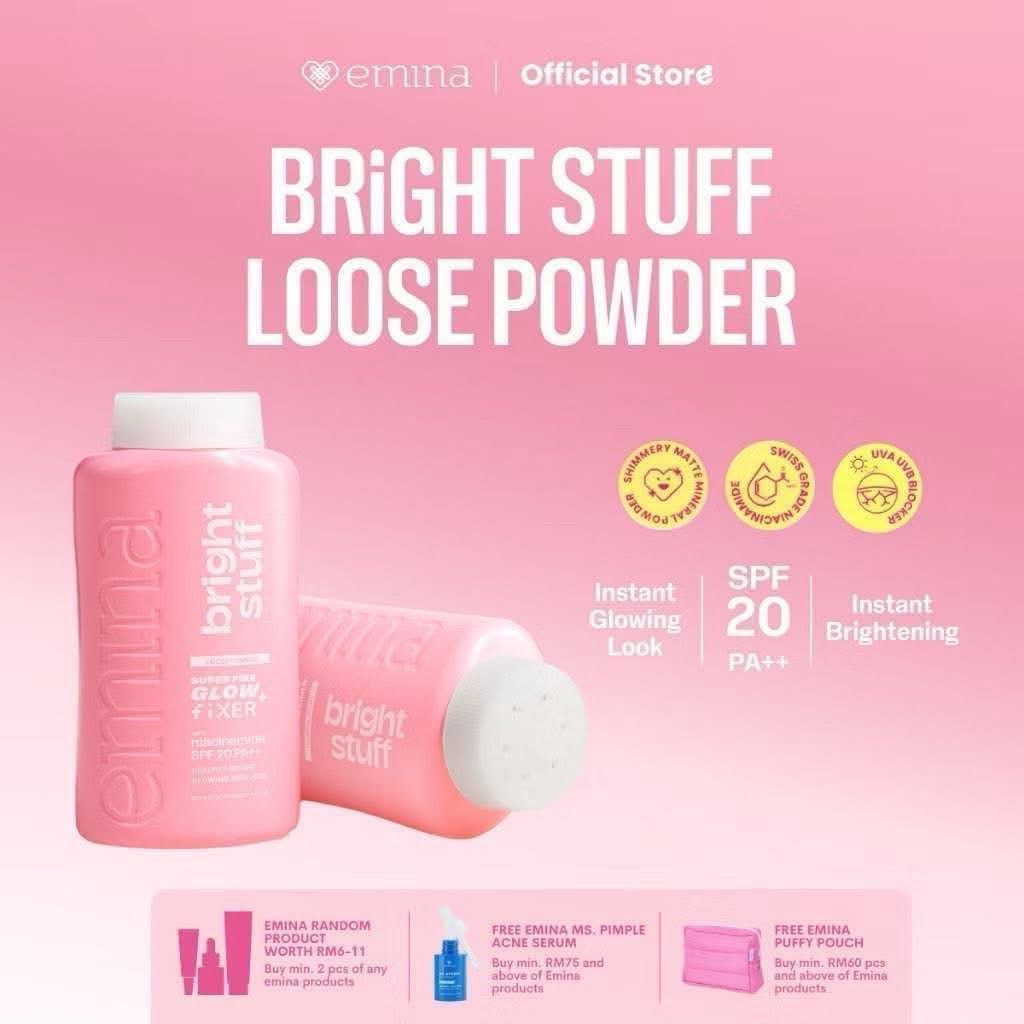 Emina Bright Stuff Loose Face Powder
