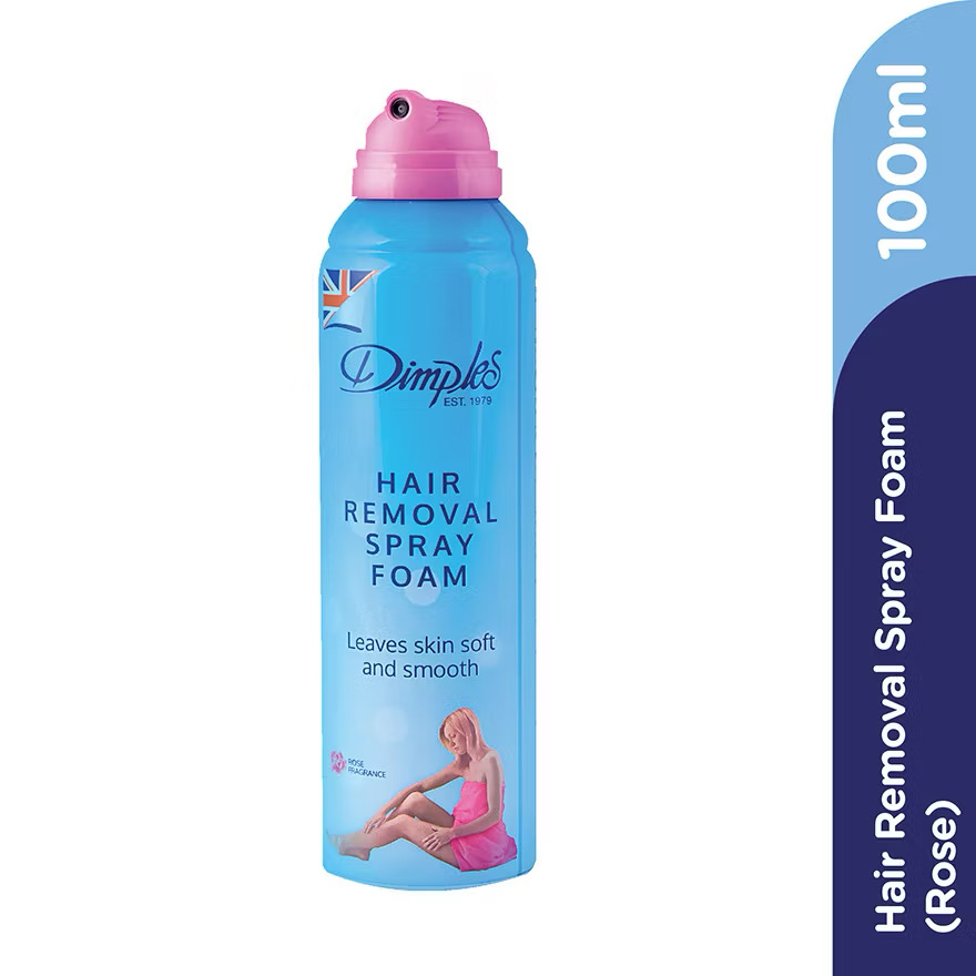 DIMPLES Hair Removal Spray Foam Rose